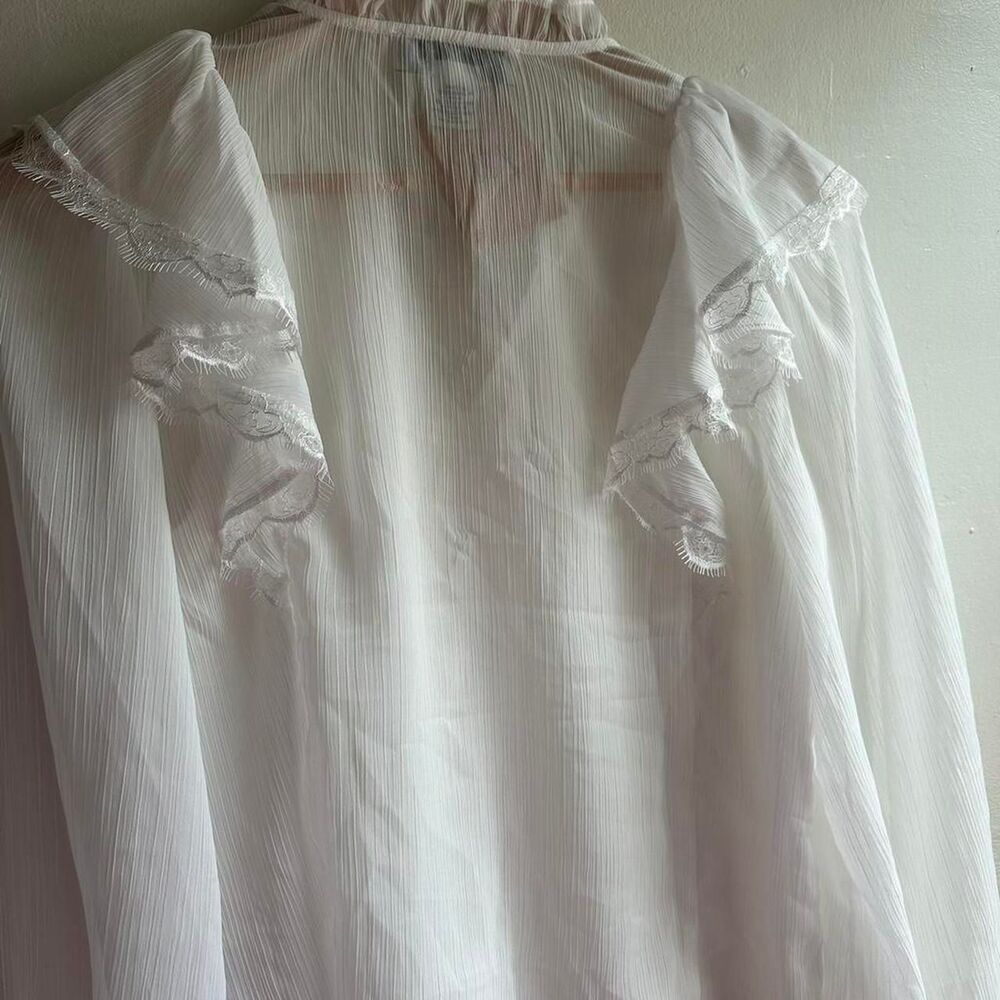 Rachel-zoe Women's White Blouse - Picture 3 of 3